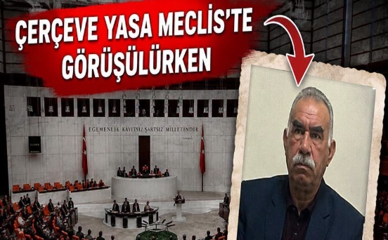 Çerçeve yasa Meclis’te görüşülürken Öcalan’dan olay fotoğraf! İlk kez paylaşıldı